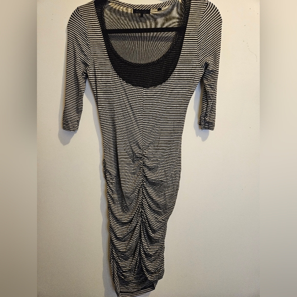 Guess Women's Pull Over Black & Gray Stretch Dress Size S #W-405 - Picture 6 of 7